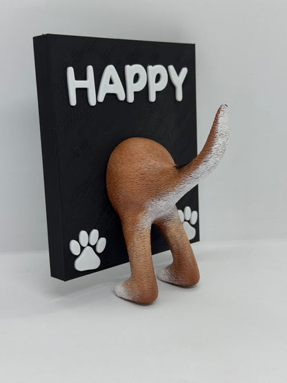 Cuier Personalizat " Fund de Caine"