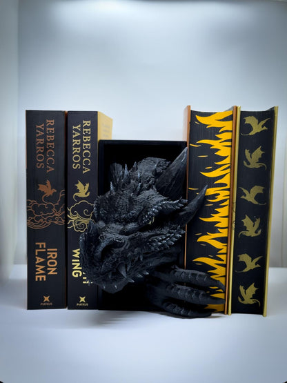 Book Nook cu Dragon – Colț Magic pentru Biblioteca Ta